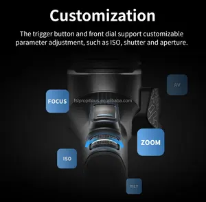 Stock nuevo estabilizador de cardán de cámara DSLR <span class=keywords><strong>ZHIYUN</strong></span> <span class=keywords><strong>Crane</strong></span> 4 <span class=keywords><strong>3</strong></span> Axis con control táctil de 1,22 pulgadas, luz de relleno de 10W, control de obturador BT - Product Image 4