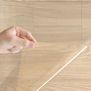 1.52 मीटर x 30 मीटर अतिरिक्त स्पष्ट 8 मिल विंडो फिल्म स्व-चिपकने वाली पालतू सामग्री चमकदार सतह सुरक्षा और सुरक्षा सुविधा - Product Image 5