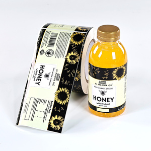 Factory-Direct Custom Beverage Label <b>Stickers</b> & Custom Label <b>Sticker</b> | Juice Water Bottle Labels for Drinks Packaging - Product Image 3