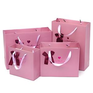 Bolsa de compras de papel de regalo de embalaje de boutique de zapatos con logotipo personalizado de lujo para ropa - Product Image 6