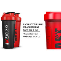 En gros gym fitness sport sans bpa en plastique épice logo personnalisé gym vide paillettes protéine shaker bouteille Avec Shake Ball