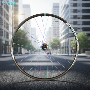 Jeu de roues de <span class=keywords><strong>vélo</strong></span> VTT SeeMore personnalisable 26/27,5/29 <span class=keywords><strong>pouces</strong></span> à débrayage rapide, frein à disque, 12 vitesses, système QR six griffes - Product Image 1