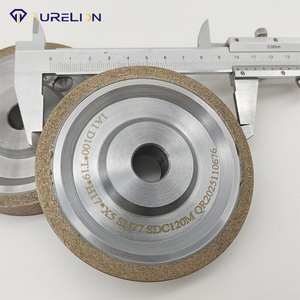 Meule diamantée à liaison métallique 1A1 pour le meulage et le polissage des pierres précieuses, du verre optique et du carbure, avec système de meulage Vollmer - Product Image 4