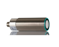 Sensor Jarak Ultrasonik M30 4--20mA 3 meter IP67 Tahan Air 112KHz Transduser Lorawan untuk Mesin Pengaspal