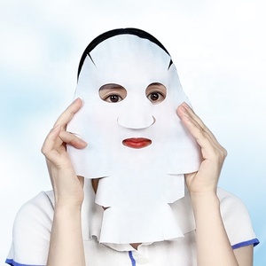 Masque facial en biocellulose de noix de coco, bio, végétalien, 4D, matériaux secs, essence nourrissante en profondeur, beauté naturelle pour tous les types de peau - Product Image 1