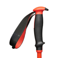Bâtons de ski HONOR en fibre de carbone ultra-légère, tige de 14 mm, sangle de poignet réglable, longueur 145 cm, panier à poudre grand format durable pour