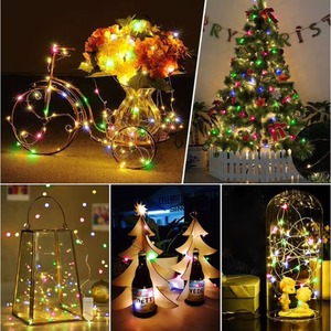 110V 220V Holiday Wedding <b>Party</b> Garden Home Decor Christmas Fairies 10M Outdoor Garden Battery Operated Led String Fairy <b>Light</b> - Product Image 2