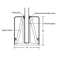 Rampe d'escalier et balustrade de piscine modernes en acier inoxydable Viga WJ-2014, écologiques, garantie 5 ans