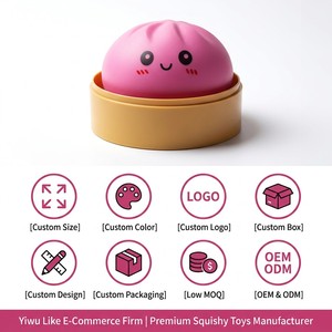Juguete Blandito de Pan al Vapor de Tendencia 2026, Realista, de Ascenso Lento, para Aliviar el Estrés, Juguete Sensorial de Comida Viral de <span class=keywords><strong>TikTok</strong></span>, Venta al por Mayor - Product Image 1