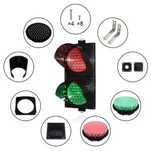 En promotion : Feu de signalisation routière rouge/vert 200 mm, 2 unités, avec lentille en toile d'araignée - Product Image 5