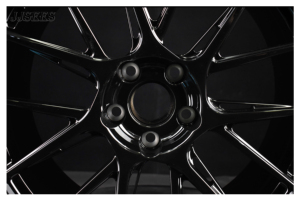 JJSEES - Juego de Ruedas Forjadas Personalizadas en Negro Pulido 5x100 5x108 5X115 de 18, 19 y 20 Pulgadas para BMW M2 M4 X5 X7 M240I Apex EC-7RS EC7 Subaru - Product Image 2