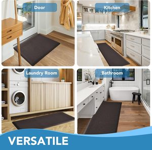 Meilleures ventes - Tapis de bureau/sol anti-fatigue, résistant aux chocs, imperméable, en mousse PU antidérapante, confortables pour la cuisine et le bureau - Product Image 6
