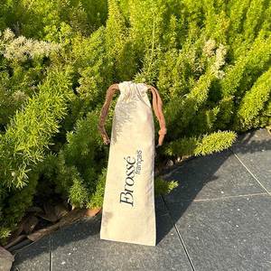 Custom Logo Printing Reusable Gift Packaging Bag Natural Color Cotton <b>Drawstring</b> <b>Pouch</b> Bags - Product Image 5