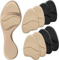 Coussinets de gel pour les pieds, soutien métatarsien, design invisible, soulagement de la douleur, confort doux, utilisation toute la journée, coussinets pour talons hauts, utilisation facile