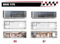 Cammi House – Maison Modulaire en Acier Conteneurisée, Vente Directe Usine, avec Salon et Cuisine Portable pour Utilisation en Camping ou en Milieu Urbain
