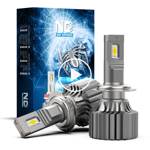 Auto LED faro bombilla 12V Canbus 9005 9006 focos brillantes LED H4 para X5 A4 A3 Matiz H11 H7 Barras De Luz Led faro proveedor - Product Image 1