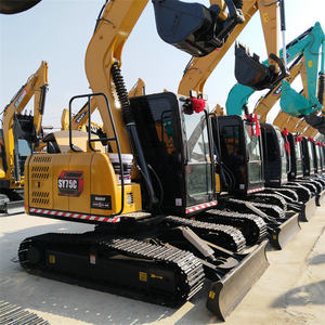 Entretien facile Chine Sany SY75C a utilisé la mini excavatrice EPA CE sy75 75w 7 tonnes pelleteuse agricole d'occasion en stock - Product Image 2