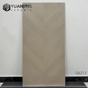 Carreaux d'intérieur Carreaux de sol en bois de haute qualité glaçure finement sculptée Salon Salle à manger Cuisine Carreaux de sol en céramique - Product Image 5