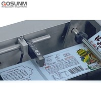 Fabricant professionnel prix spécial machine d'étiquetage de bouteilles rondes de bureau semi-automatique étiqueteuse de bouteilles rondes universelle