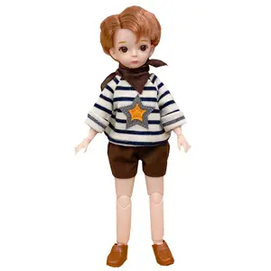 Neuankömmling 30cm 12 Zoll Doll Boy Doll Toy Kleidung und Zubehör