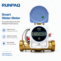 Compteur d'eau ultrasonique à distance DN32 de haute précision, compteur d'eau ultrasonique de petit diamètre de qualité industrielle