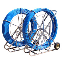 Tige de guidage en fibre de verre 8 mm * 100 m / Corde de guidage / Tire-câble 4,5 mm x 100 m