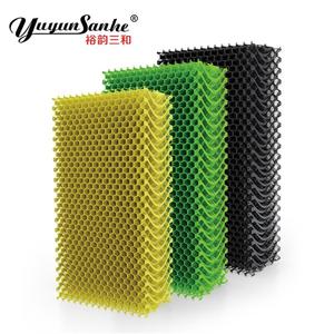 Langlebiges Yuyun Sanhe Modell 7090 Aluminiumrahmen-Kunststoff-Kühlpad 25kg 1 Jahr Garantie Geflügelfarm Gewächshaus - Product Image 4