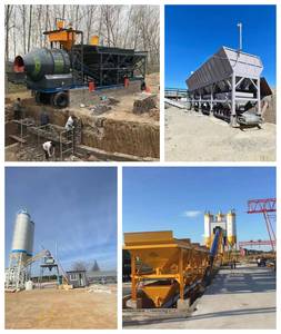 Mạnh mẽ nhà máy bê tông di động bền hệ thống thủy lực trộn Blades cho đập Dự Án Xây dựng bột Silo máy - Product Image 6