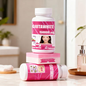 Cápsulas de L-glutatión de etiqueta privada, píldoras para apretar la piel, suplemento antienvejecimiento para blanquear la piel - Product Image 4