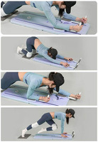 Plateforme de fitness multifonctionnelle automatique réglable en plastique pour Pilates, pliable, pour studio de Pilates