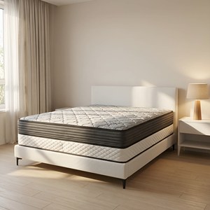 Матрас Hotel Pocket с эффектом памяти, пружинный, с 5-7 зонами, сжатый, вакуумная упаковка, размеры King, Queen, <span class=keywords><strong>Twin</strong></span>, Single, Double - Product Image 1