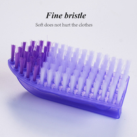 Brosse à linge écologique en poils doux PP pour vêtements délicats, antidérapante, durable et écoresponsable pour la maison