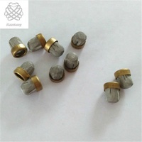 Saringan Bahan Bakar Titanium 16mm Khusus dengan Jaring Penahan Pelarut untuk Penggunaan Otomotif dan Industri