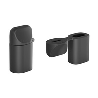 Protecteur de connecteur de câble USB en silicone magnétique avec couvercle et 2 plaques métalliques (lot de 2) – Anti-poussière et anti-perte pour voiture, bureau, chevet