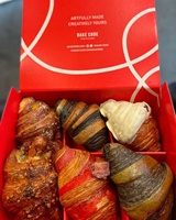 Milieuvriendelijk Op Maat Gemaakt Droog Fruit Bakkerij Dozen Groothandel Papieren Verpakking Voor Cake Voor Koekjes Sushi Catering Lunchverdelers Incl