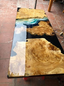 2:1 Wholesale Epoxy <strong>Resin</strong> Stone Hard <strong>UV</strong> Resistant Deep Casting Epoxy <strong>Resin</strong> for River Table 2''-4'' Per Flood - Product Image 4