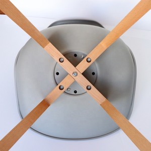 <span class=keywords><strong>Sillas</strong></span> de madera de estilo nórdico para cocina, asientos modernos de plástico de <span class=keywords><strong>tulip</strong></span>án blanco con cojín tapizado de cuero Pu para restaurante y cafetería - Product Image 5