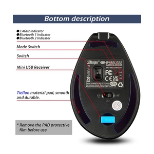 <span class=keywords><strong>Souris</strong></span> verticale sans fil ergonomique F35B 730mAh 6 boutons Type C en stock, expédition rapide, pour PC portable - Product Image 6