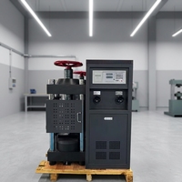Máquina de Ensayo de Compresión Electrohidráulica de 2000KN 200Ton para Cilindros de Hormigón