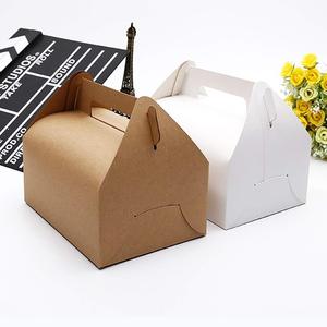 Cấp Thực Phẩm Trang Trí Kraft CuộN Thụy Sĩ Hộp Đóng Gói Quà Tặng Bánh Cupcake Bánh Quy Sô Cô La Hộp Container - Product Image 3