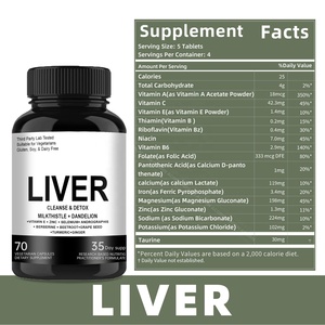 Capsule integratore ghianda OEM per la salute del fegato senza gonfiore digestione fegato depurano capsule di disintossicazione - Product Image 6