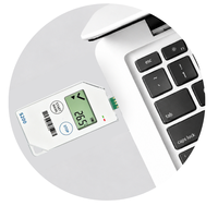 Registrador de Temperatura S200 con Exportación USB a PDF para Transporte de Vacunas y Alimentos en Cadena de Frío, 30/60/90/120 Días