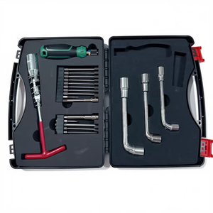 Kit <span class=keywords><strong>de</strong></span> Reparación <span class=keywords><strong>de</strong></span> Relojes Portátil Weisenge <span class=keywords><strong>de</strong></span> Acero Inoxidable, Destornillador Cruzado con Ranuras Azules, Herramientas para Relojeros - Product Image 1