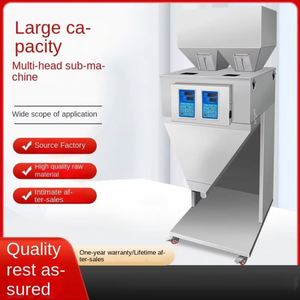 Machine de remplissage automatique de granulés, poudres (avoine, épices, café, thé, protéines), céréales et distributeur de pesage pour aliments pour chiens en vrac - Product Image 4