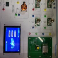 Intelligent Metal Car Circuit Fault Finding Electric Powered Training Kit Automotive Electronic Components Measurement Analysis