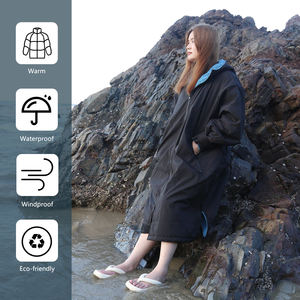 Robe de Chambre Longue Imperméable <span class=keywords><strong>pour</strong></span> Adultes, Noir et Bleu, Vente en Gros, <span class=keywords><strong>Prix</strong></span> en Ligne, Frais de Port Inclus - Product Image 6