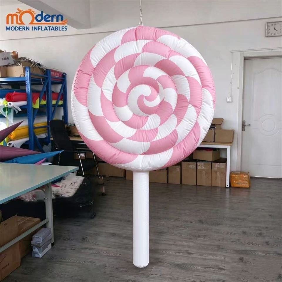 Single Candy.com Inflatable Lollipop Ceiling Candy Balloon for Party Promotion with ...