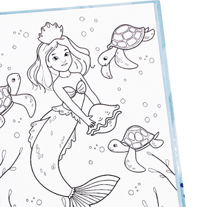 كتاب تلوين ورق الرسم الماسي من بايبو كرافت للأعمار من 4 إلى 12 سنة موديل B-S2505 - Product Image 2