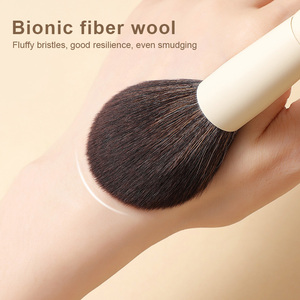 Chất Lượng Cao 13Pcs Biểu Tượng Tùy Chỉnh Gỗ Trang Điểm Bàn Chải Thiết Lập Đầy Đủ Của Mềm Lỏng Nền Tảng Blush Bóng Mắt Highlighter Bàn Chải Thiết Lập - Product Image 3