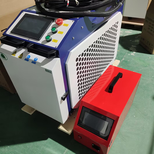 Soudeuse, découpeuse et nettoyeuse <span class=keywords><strong>laser</strong></span> à fibre portative 2000W pour tôles métalliques, acier au carbone, aluminium – Machine de soudage portable - Product Image 4